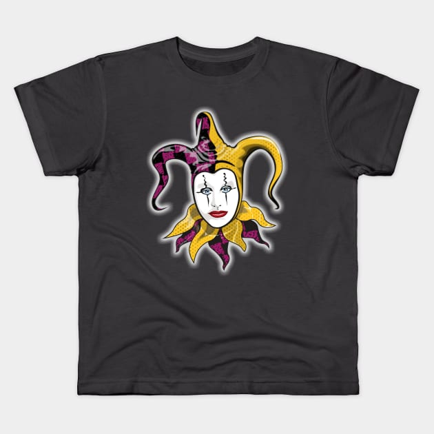 Jester Kids T-Shirt by Dual Rogue